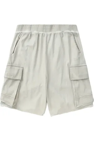 Izzue Cold-dye cotton cargo shorts