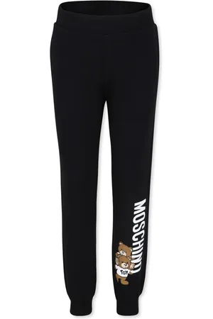 Moschino Teddy Bear-print cotton track pants