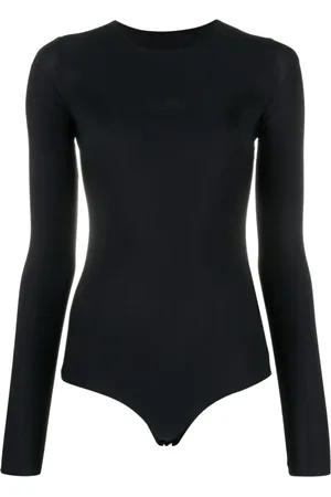 Maison Margiela Logo-print long-sleeve bodysuit