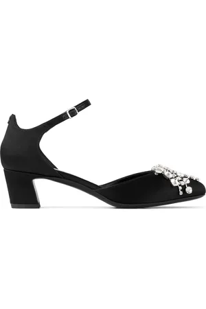 Jimmy Choo 45mm crystal-embellished pumps