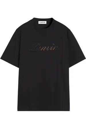 Lanvin Logo-embroidered T-shirt