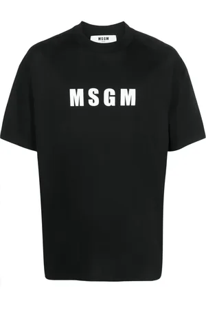 Msgm Logo-print cotton T-shirt