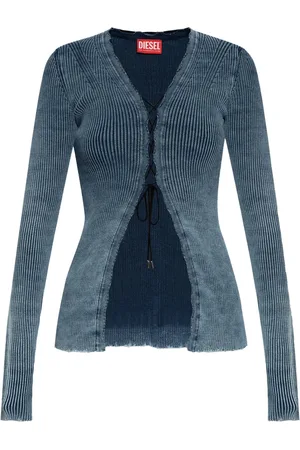 Diesel M-Acerata ribbed-knit cardigan
