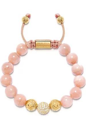 Nialaya Crystal-embellished beaded bracelet