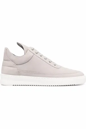Filling pieces Leather high-top sneakers