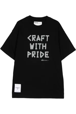 Izzue X Neighborhood slogan-print T-shirt