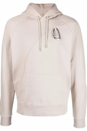 HELIOT EMIL Drawstring zipped hoodie