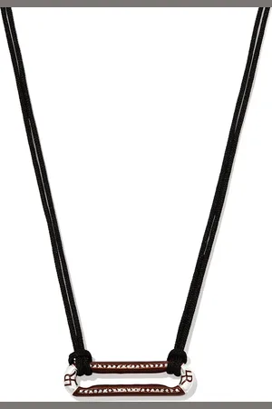 Lauren Rubinski Diamond cord necklace