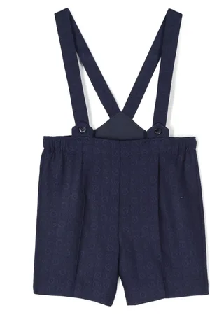 Gucci Logo-jacquard overalls