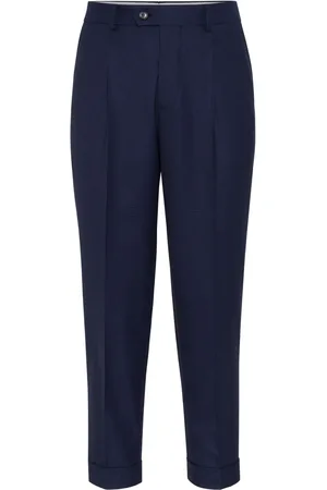 Brunello Cucinelli Prince of Wales check trousers