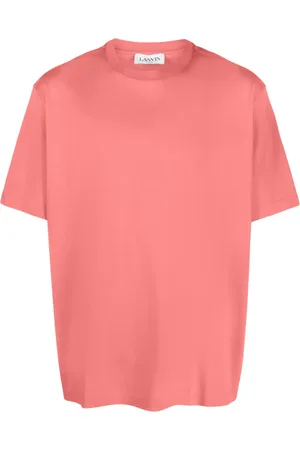 Lanvin Logo-embroidered cotton T-shirt