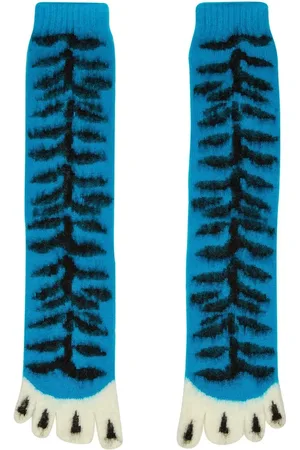 DOUBLET Graphic toe-slip socks