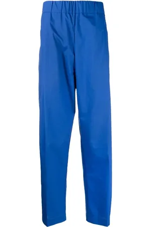 LANEUS Straight-leg cotton trousers