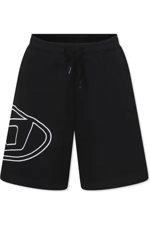 Diesel Logo-embroidered shorts