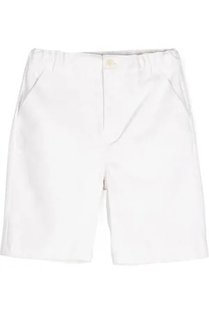 Kindred Elasticated-waistband straight-leg shorts