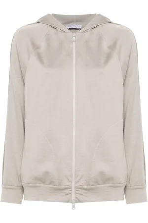 Brunello Cucinelli Monili chain-detail hooded jacket