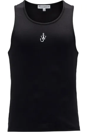 J.W.Anderson Anchor logo-embroidered tank top