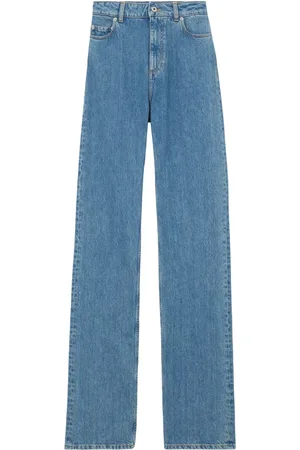 Burberry High-waist straight-leg jeans