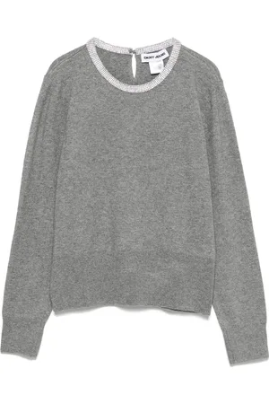 DKNY Crystal-embellished sweater