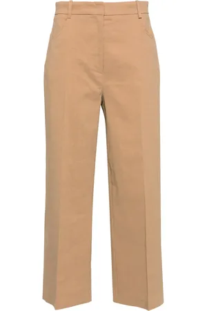 Pinko Protesilao linen blend cropped trousers