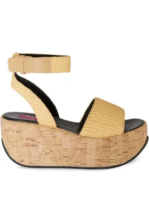 Puccini Cork platform sole sandals