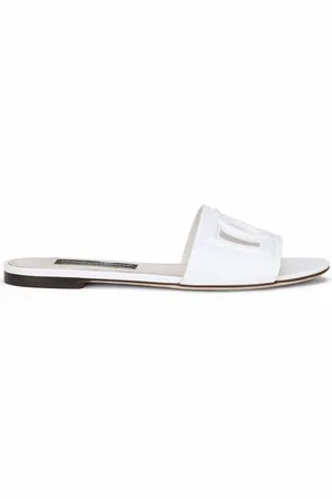 Dolce & Gabbana DG Logo leather sandals