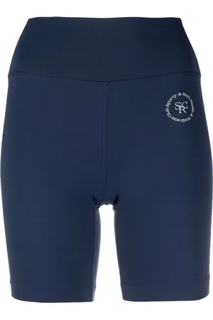 Sporty & Rich Logo-print detail shorts