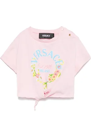 VERSACE Logo-print T-shirt