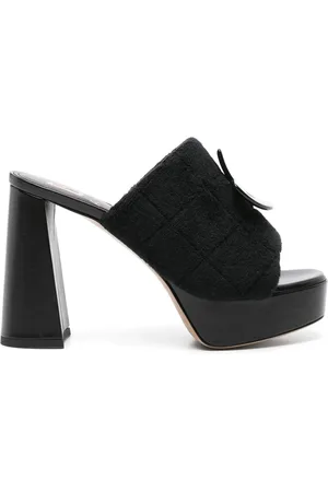 Patou X Bettina Vermillon 110mm Anita sandals