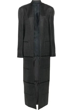 BETTTER X Zegna Transformer collarless coat