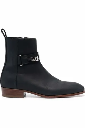 Philipp Plein Nabuk leather ankle boots