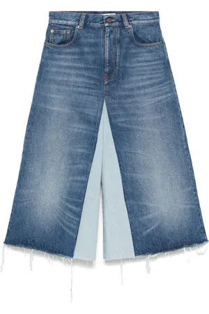 Chloé Patchwork denim shorts