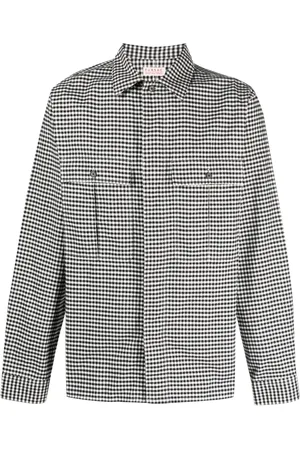 Fursac Check-pattern cotton shirt