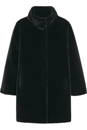 Apparis High-neck faux fur coat