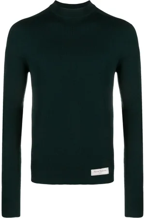 Balmain Mock-neck merino jumper