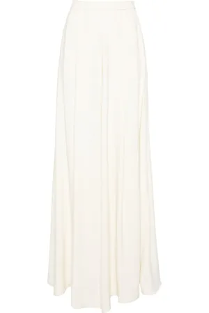 Viktor & Rolf Mid-rise crepe palazzo trousers