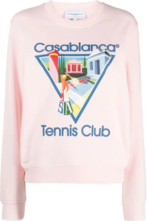 Casablanca Tennis Club print sweatshirt