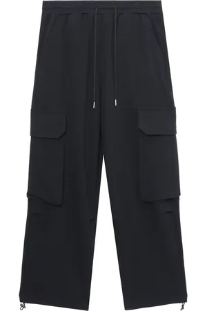 FIVE CM Elasticated-waistband cargo trousers