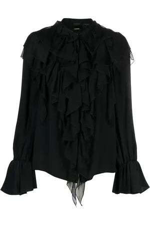 Pinko Ruffled long-sleeves blouse