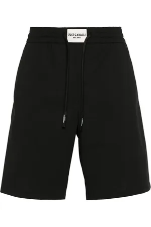 Roberto Cavalli Logo-patch bermuda shorts