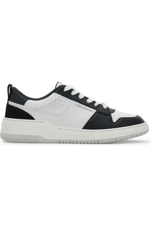 Salvatore Ferragamo Panelled leather sneakers