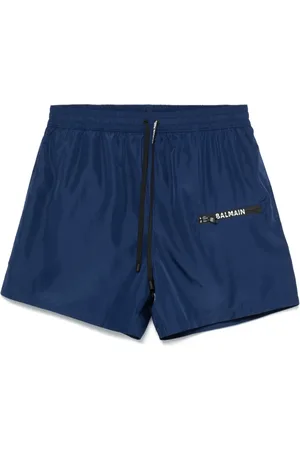Balmain Logo-print swim shorts