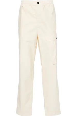 C.P. Company Logo-embroidered cargo trousers