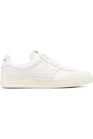 Tom Ford Logo-patch low-top leather sneakers