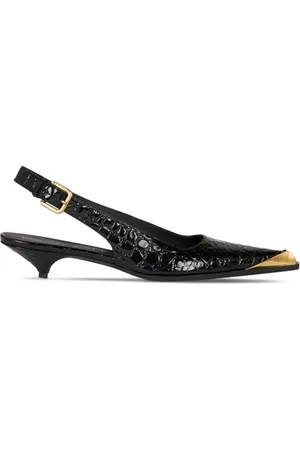 Etro Crocodile-embossed pumps
