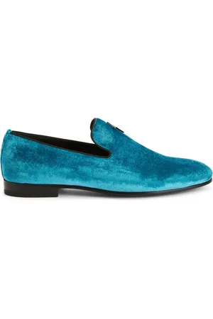 Giuseppe Zanotti Velvet slip-on loafers