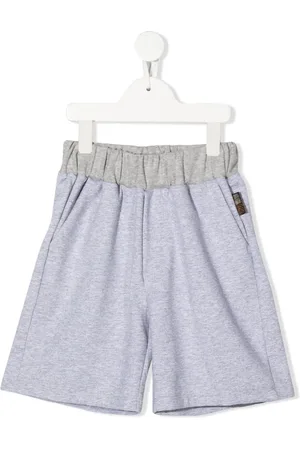 Roberto Cavalli Logo-patch track shorts