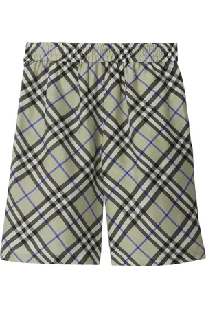 Burberry Nova Check silk shorts