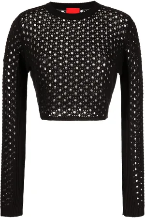 Cashmere In Love Ria crochet-knit jumper