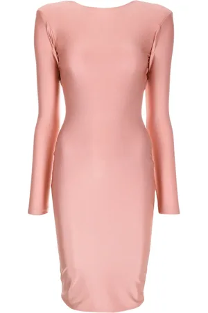 Lethicia Bronstein Gracie metallic-sheen dress